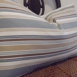 stripe.fall Decor Pillows.pillow Cover.slipcovers.toss Pillows.lumbar Pillows.winter White.farmhouse Decor.country Living.fall Beach - thumbnail 3
