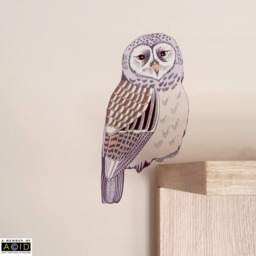 Owl Wall Decal, Woodland Nursery Decor, Forest Decor Nursery, Baby Shower - thumbnail 3