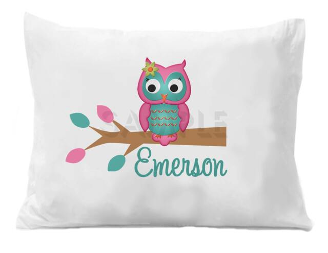 Owl Pillowcase, Personalized Pillow Case - image 1