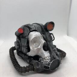 Painted Fallout Inspired Decaying Power Armor Pla Bust - thumbnail 2