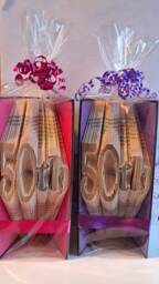 Folded Book Sculpture, 50Th Birthday Gift, Lover Keepsake, Handmade Art - thumbnail 1