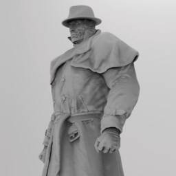 Tyrant X Mr.x Resident Evil 2 Resin 3D Printed Diy Model Kit ~20cm Tall - thumbnail 3