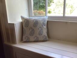Cushion Covers in Peony & Sage Kashmir - thumbnail 1