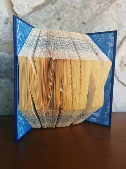 Navy - Folded Book Art -Fully Customizable, Military, Naval - image 1