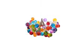 Ceiling Light Fixture With Colorful Bubbles - thumbnail 1