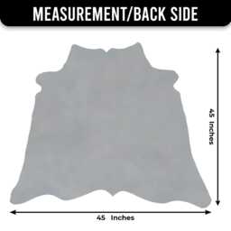 Elegant Medium Dark Brown/White Cowhide Rug - Plush Hair-On Leather For Modern Interiors - thumbnail 3