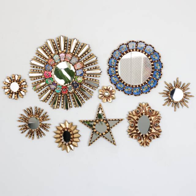 "Peruvian Mirrors ""Multicolor Star" - image 1