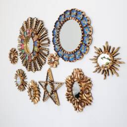 "Peruvian Mirrors ""Multicolor Star" - thumbnail 2