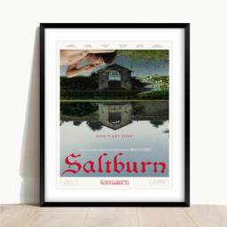 Saltburn Movie Poster Barry Keoghan, Jacob Elordi, Emerald Fennell, Oxford Wall Art - thumbnail 2
