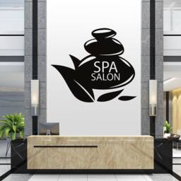 Spa Salon Wall Decal Woman Face Skincare Quote 3014 - thumbnail 2