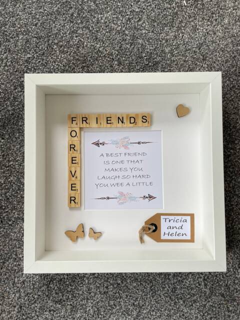 Friend Frame, Personalised Gift For A Friend, Gift, Bestie, Best Birthday - image 1