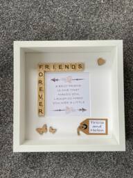 Friend Frame, Personalised Gift For A Friend, Gift, Bestie, Best Birthday - thumbnail 1