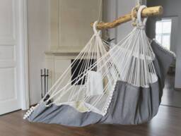 Hammock Chair White/Light Gray