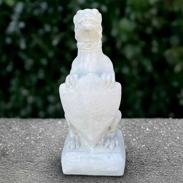 Concrete Gargoyle Sculpture Stone Monster Figurine Outdoor Demon Ornament Cement Decoration Garden Statue Animal Art - image 1
