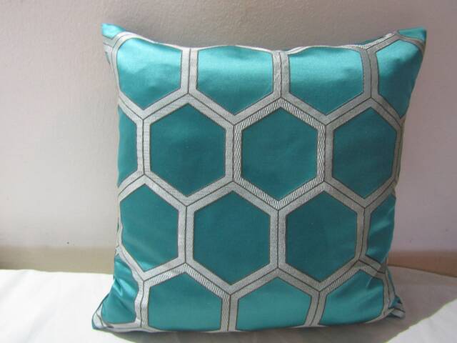 Designers Guild Fabric Zardozi Azure Cushion Cover/Pillow - image 1