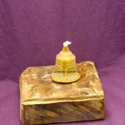"Pure Beeswax Candle ""Bell" - thumbnail 3
