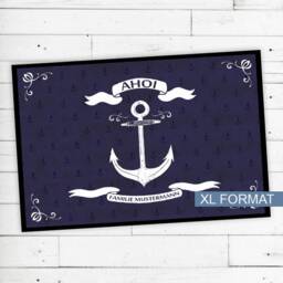 "Floor Mat Ahoi ""Anchor"