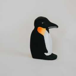 Wooden Penguin Toys, Toy Set Penguins With Ice Floes, Animals, Handmade Wooden Toys, Waldorf Animals, Gift Ideas For Kids - thumbnail 4