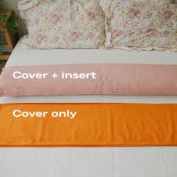 Long Lumbar Pillow Custom Sizes Luxury Velvet Lumbar Cover With Insert Bedroom Decor - thumbnail 2