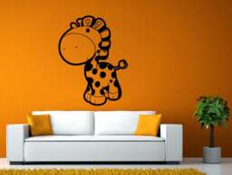 Baby Kids Giraffe Children Cartoon Funny Nursery Room Diy Wall Stickers Decals Vinyl Mural Decor Art L2150 - thumbnail 1