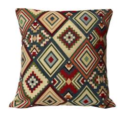 "1 X Mayan Aztec Ikat Tapestry Cushion Cover 16"" 18"" 20"" 22" - thumbnail 1