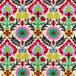 Waverly Santa Maria Desert Flower Pillow Cover Double Sided Floral Print - thumbnail 2