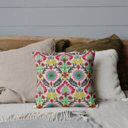 Waverly Santa Maria Desert Flower Pillow Cover Double Sided Floral Print - thumbnail 1