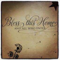 Bless This Home Wall Decal Sticker Decor Rc009 - thumbnail 3