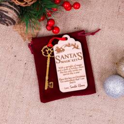 Santa's Magic Key - Santa Christmas Eve Box Decoration- Sprinkle Of - thumbnail 3