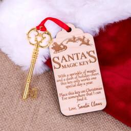 Santa's Magic Key - Santa Christmas Eve Box Decoration- Sprinkle Of - thumbnail 2