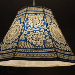 Monsoon Floral Ceiling Lampshade/Hand Painted Light/Ceiling Lamp/Ceiling Lights/Chandelier Lights #32 - thumbnail 3