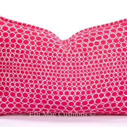 Christian Lacroix Pearls Pink Contemporary Luxury Designer Cushion Pillow Cover - thumbnail 2