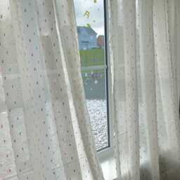 Custom Curtains Rainbows Net Sheer Voile Curtain For Bedroom Living Room - thumbnail 3