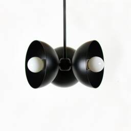 Mid Century Modern Black Chandelier Ceiling Lighting Kitchen Living Room Light Dining - thumbnail 2
