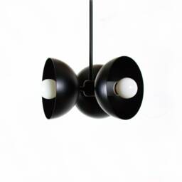 Mid Century Modern Black Chandelier Ceiling Lighting Kitchen Living Room Light Dining - thumbnail 3