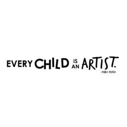 Every Child Is An Artist Quote - Wall Decal Custom Vinyl Art Stickers - thumbnail 2