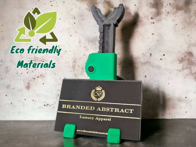 3D Printed Jack Stand Phone & Business Card Holder - image 1