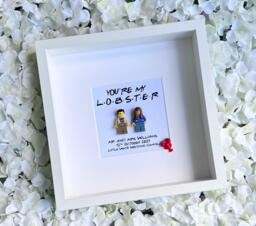You're My Lobster Personalised Frame - Love Wedding Anniversary Valentine's Gift Ross Rachel Friends - thumbnail 1