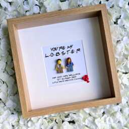 You're My Lobster Personalised Frame - Love Wedding Anniversary Valentine's Gift Ross Rachel Friends - thumbnail 2