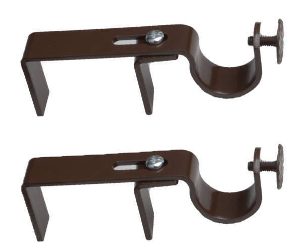 Nono Bracket - No Drill Curtain Rod Attachment Over Blinds - image 1