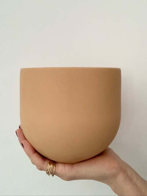 6In Desert Concrete Planter Minimalist Boho Plant Pot - image 1