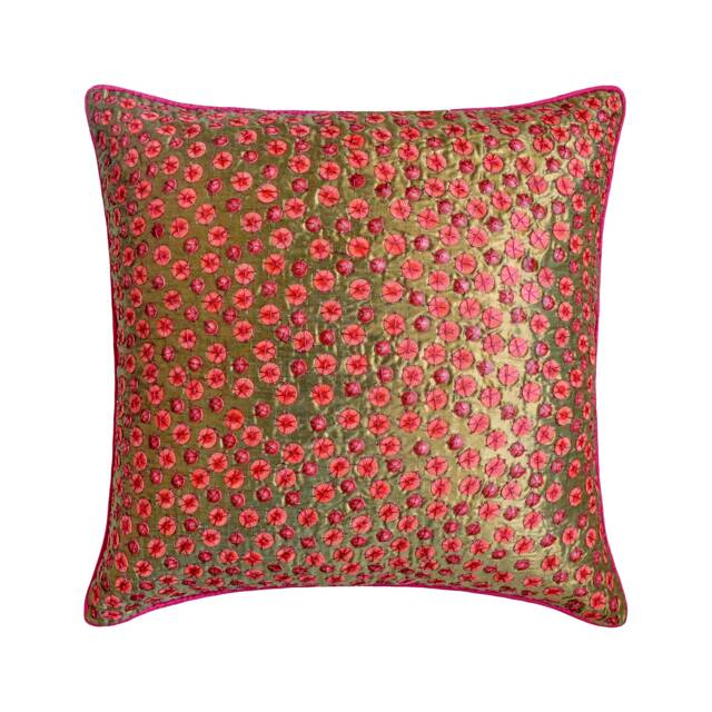 "Designer Pink Throw Pillow Case 16""x16" - image 1