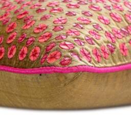 "Designer Pink Throw Pillow Case 16""x16" - thumbnail 2