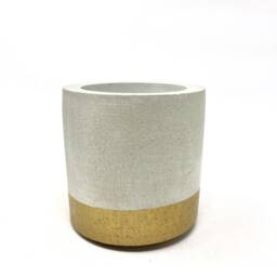Concrete Planter Round, Succulent Planter, Geometric Plant Pot, Decorative Concrete, Handmade Pencil Holder - thumbnail 3