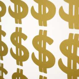 Cool Dollar Sign Vinyl Wall Art Decals/stickers - Various Colours & Sizes - thumbnail 3