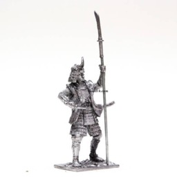 Tin 54mm Samurai 1600Yr. Japan Miniature - thumbnail 2