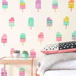 Popsicles - Fabric Wall Decal Yum Mej - thumbnail 2