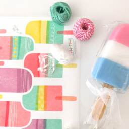 Popsicles - Fabric Wall Decal Yum Mej - thumbnail 1