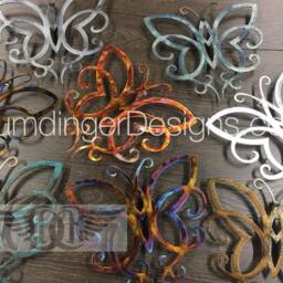 Butterfly Metal Wall Art - thumbnail 2