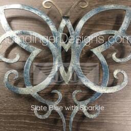 Butterfly Metal Wall Art - thumbnail 3